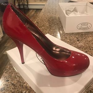 Steve Madden Red Heels